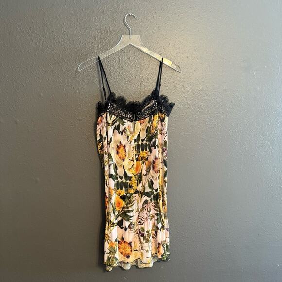Anthropologie Delfi Sunglow Floral Slip Dress Size S - Picture 3 of 7